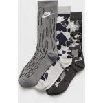 Pánské Ponožky Nike Essentials v šedé barvě ve slevě 