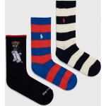 Dámské Designer Ponožky Polo Ralph Lauren v černé barvě ve velikosti Onesize 
