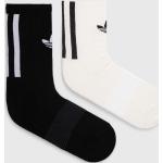Dámské Ponožky adidas Originals v bílé barvě z viskózy ve velikosti L 