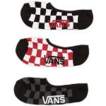 Ponožky Vans Classic Super No Show (6.5-9, 3pk) Red-White Check Velikost: O/s