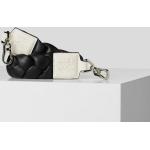 Dámské Kožené tašky přes rameno Karl Lagerfeld v černé barvě z kůže 