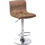 Barové židle Komashop v hnědé barvě v elegantním stylu 