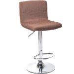 Barové židle Komashop v hnědé barvě v elegantním stylu 