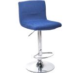 Barové židle Komashop v modré barvě v elegantním stylu 