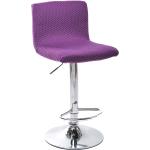 Barové židle Komashop ve fialové barvě v elegantním stylu 