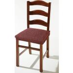 Sedáky na židle Komashop v bordeaux červené 