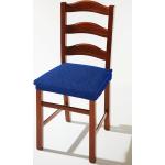 Sedáky na židle Komashop v modré barvě 