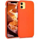 iPhone 11 kryty kwmobile v oranžové barvě 