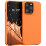 iPhone 13 Pro kryty kwmobile v oranžové barvě 