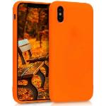 iPhone X/XS kryty kwmobile v oranžové barvě 