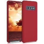 Samsung Galaxy S10 kryty kwmobile v červené barvě 