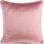 Povlaky na polštář v růžové barvě v minimalistickém stylu ze sametu 