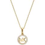 Dámské Stříbrné náhrdelníky Michael Kors pozlacené  ve velikosti Onesize ve slevě z 14k zlata 