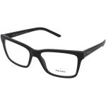Dámské Designer Dioptrické brýle Prada v černé barvě v elegantním stylu ve velikosti Onesize 