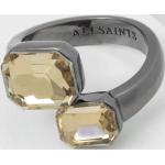 Dámské Prsteny Allsaints v šedé barvě z kovu ve velikosti 62 