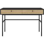 Psací stoly SalesFever v černé barvě v moderním stylu ze dřeva ve slevě 