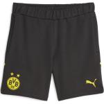 Puma Borussia Dortmund Shorts 2023 2024 Adults Black/Yellow L