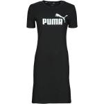 Dámské Tričkové šaty Puma v černé barvě ve velikosti L 