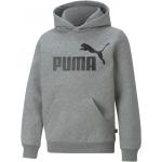 Dětské mikiny s kapucí Chlapecké v šedé barvě od značky Puma 