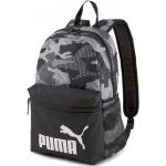 Puma Phase AOP Backpack Junior Boys Black/Camo One Size