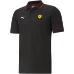 Sportovní polokošile Puma Ferrari v černé barvě ve velikosti M s krátkým rukávem 