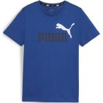 Dětská trička s krátkým rukávem Puma v modré barvě 