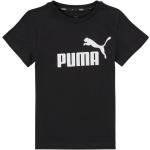 Dětská trička s krátkým rukávem Puma v černé barvě ve slevě 