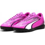 Puma Ultra Play.4 Astro Turf Trainers Pink/White/Blk 7 (40.5)