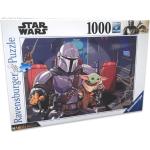 Puzzle Ravensburger s motivem Star Wars Yoda Baby Yoda 1000 dílků 