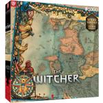 Mapy s motivem The Witcher 1000 dílků 