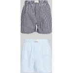 Pánské Pyžama krátké kalhoty s kostkovaným vzorem ve velikosti XXL plus size 