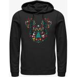 Queens Disney Mickey Classic - Icon Ear Fill Unisex Hoodie Black S