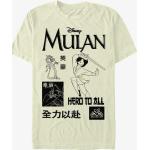Queens Disney Mulan - Mulan Grid Unisex T-Shirt Natural S