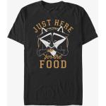 Queens Disney Pocahontas - Meeko Here For Food Unisex T-Shirt Black S