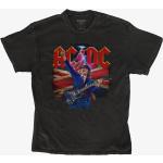 Queens Revival Tee - ACDC Logo Angus Young Union Flag Lightning Unisex T-Shirt XS