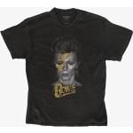 Queens Revival Tee - David Bowie Aladdin Sane Gold Unisex T-Shirt XS