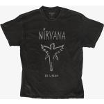  Trička s krátkým rukávem Queens v černé barvě ve velikosti XS s krátkým rukávem s motivem Nirvana 