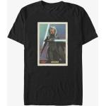 Queens Star Wars: The Mandalorian - Ahsoka Card Unisex T-Shirt Black S