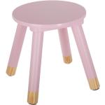 Dětské židle v růžové barvě z MDF 