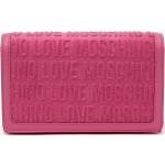 Pánské Designer Luxusní kabelky Moschino Love Moschino v růžové barvě 