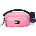Pánské Luxusní kabelky Tommy Hilfiger v růžové barvě 