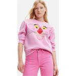 Dámské Rozepínací mikiny s kapucí Desigual v růžové barvě s motivem Pink Panther 