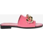 Dámské Designer Kožené pantofle Moschino Love Moschino v růžové barvě z kůže ve velikosti 36 