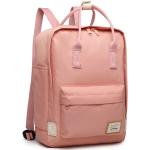 Růžový elegantní nepromokavý batoh na notebook Herve Lulu Bags