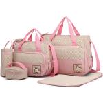 Dětské Přebalovací tašky v růžové barvě ve slevě 