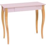 Psací stoly Ragaba v růžové barvě v moderním stylu 