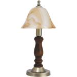 Stolní lampy Rabalux Rustic v hnědé barvě v rustikálním stylu z kovu kompatibilní s E14 