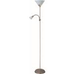 Stojací lampy Rabalux Action ve stříbrné barvě v minimalistickém stylu z kovu 