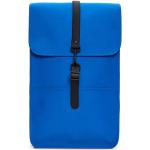 Pánské Batohy na notebook Rains Nepromokavé v modré barvě v moderním stylu z polyesteru s kapsou na notebook ve slevě 