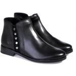 Dámské Kotníčkové boty na podpatku Remonte v černé barvě ze syntetiky ve velikosti 36 ve slevě na zimu 